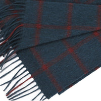 絲原格紋氂牛絨圍巾(2色可選)