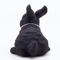 土山炭製作所 備長炭寵物裝飾 趴著兔子 11cm (35B)