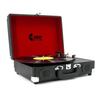 ARKY Selection 經典木質手提箱黑膠唱機 Classic Suitcase - 黑森林款