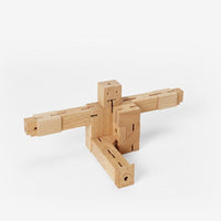 Cubebot Gift Set 變形方塊原木機器人 - 小型款
