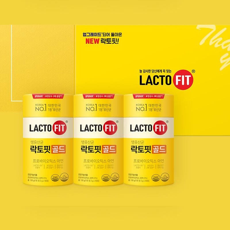 LACTO-FIT益生菌 GOLD升級版50入-3入禮盒組