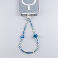 M.Beads手機掛鏈-藍風鈴