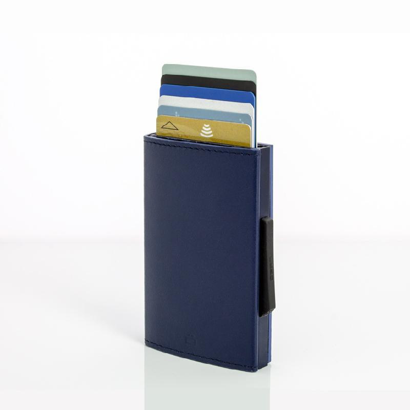 Cascade Wallet RFID 安全防盜真皮三摺錢包－13色任選