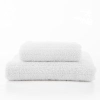 超長棉今治浴巾+毛巾 - 白色