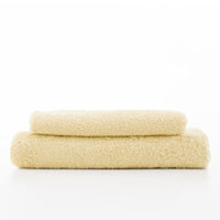 飯店浴巾+大毛巾 - 奶油黃