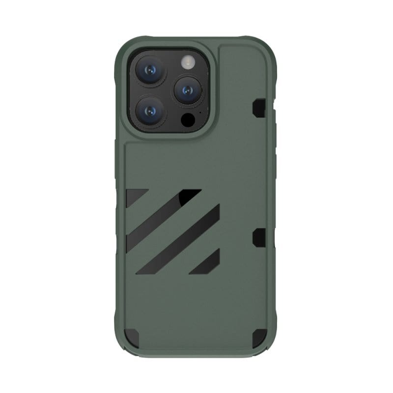 LINKASE HYPER iPhone 14 Pro / 14 Pro Max 撞色雙用掛繩潮流矽膠保護殼-軍綠(附掛繩x2) | ABSOLUTE | citiesocial | 找好東西