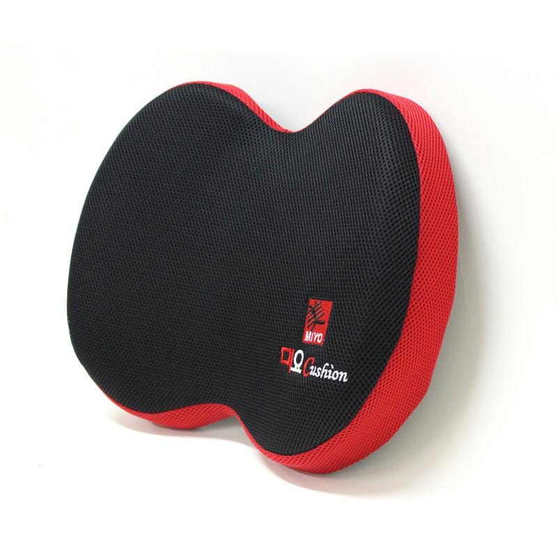 MIYO健康背枕(黑+紅)
