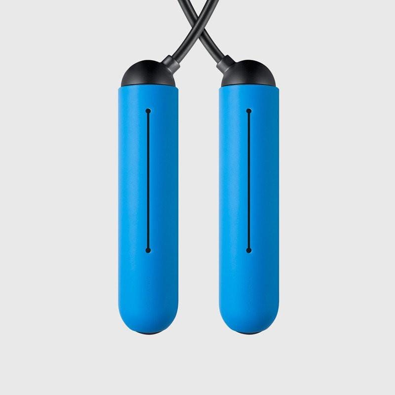 智能跳繩螢光護套組-蔚藍