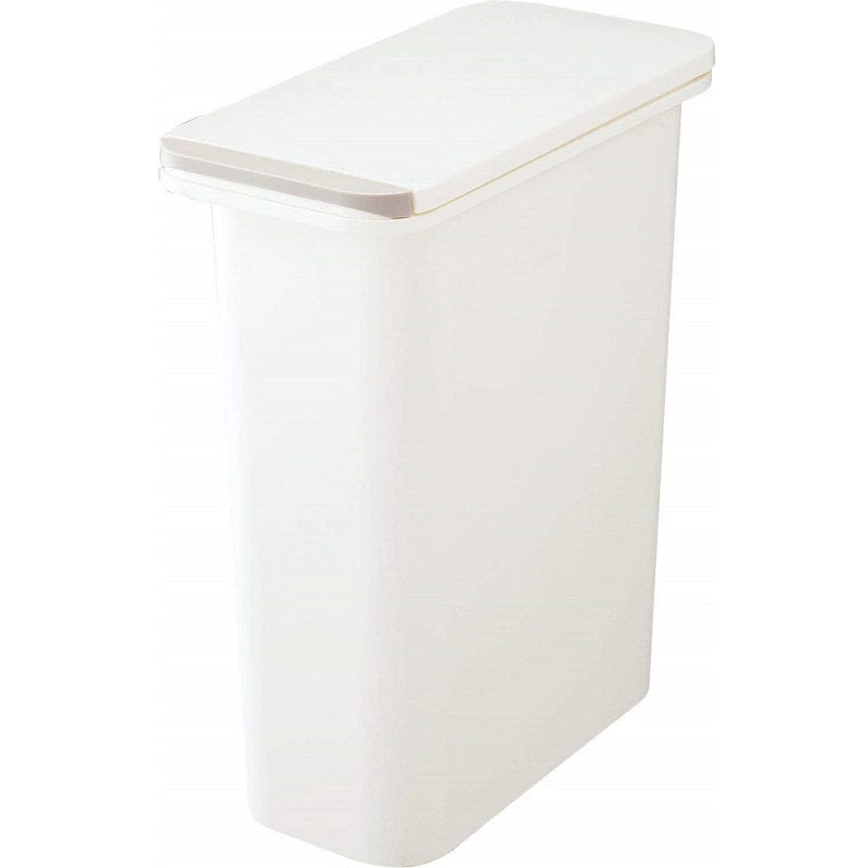 (H&H系列)防臭按壓式垃圾桶20L(白色)