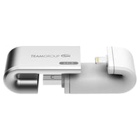 MoStash魔立碟 Apple OTG 64GB USB3.0 支架隨身碟 - 銀