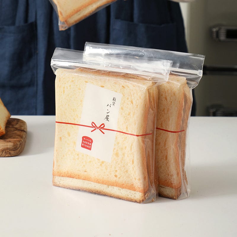 立體袋型冷凍保存解凍用切片吐司保鮮袋-30入