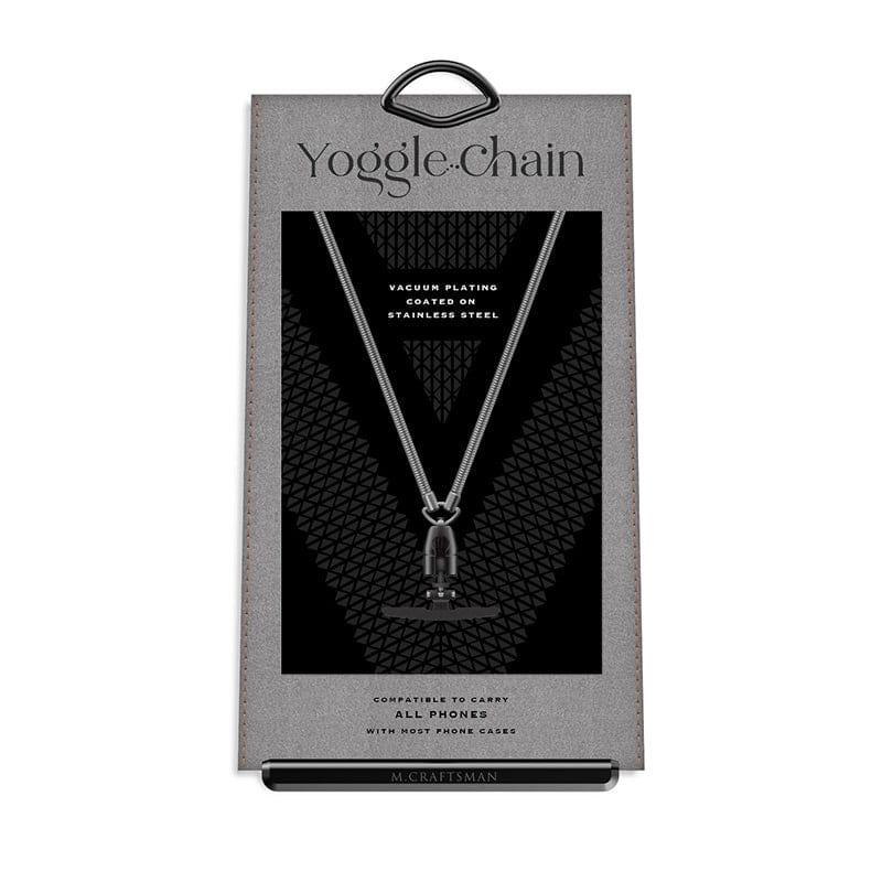 Yoggle chain 金屬手機鏈 銀