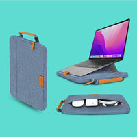 COZI- Stand Brief 16 - 4合1支架電腦包 筆電包 保護套 收納包 - 適用16吋M1 M2 M3 MacBook Pro Max或15吋~15.6吋纖薄筆電 - CITY系列