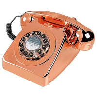 60年代復古電話746 - 亮金銅