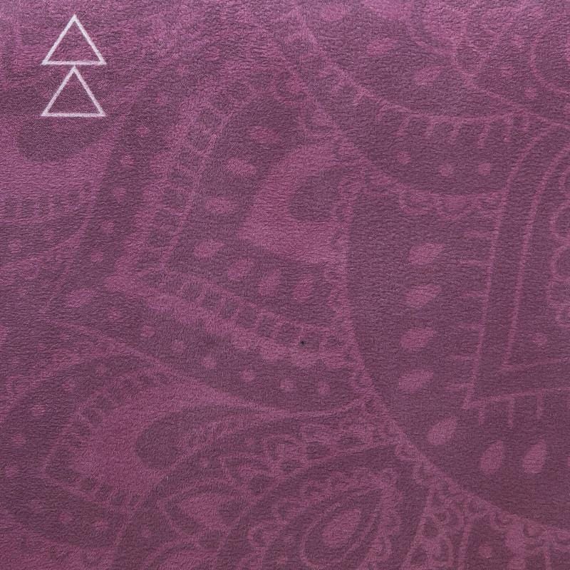 Combo Mat 巾墊合璧 環保瑜珈墊 - Mandala Depth 曼荼羅紫紅