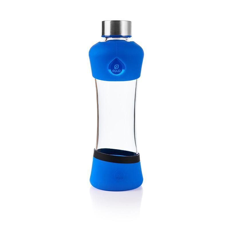 ACTIVE 玻璃水瓶 - 藍