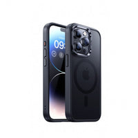 iPhone15 系列 MagSafe 防摔膚感手機殼 -黑