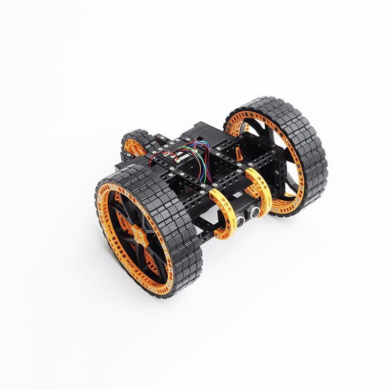 多功能電動智能積木 - 三輪電動機器人車