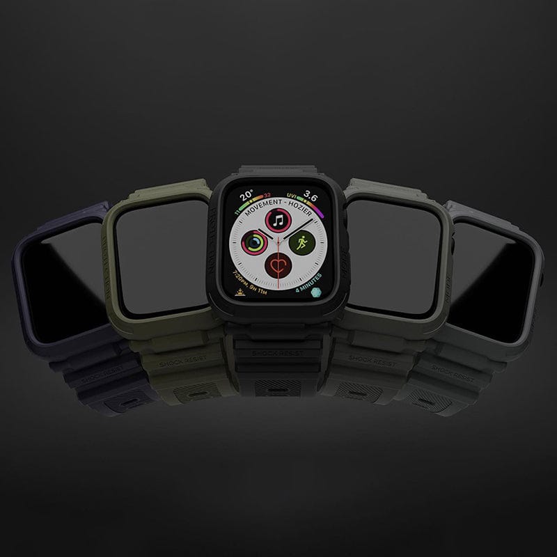 Apple Watch 一體成形軍規錶帶   耐刮耐磨強化保護