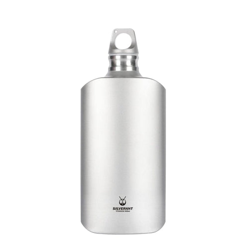 Titanium Water Bottle 600ml - Slim