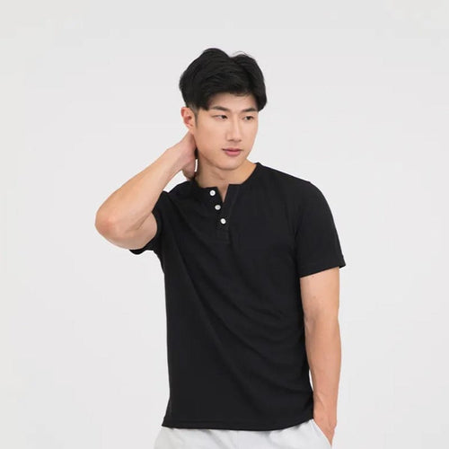 男奇異長效涼感亨利領