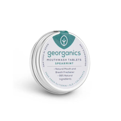 Georganics 純素漱口錠 15錠 留蘭香薄荷