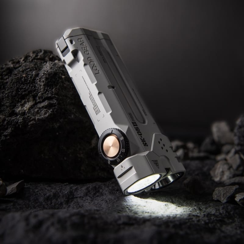 SK05 PRO II (黑色) 遠泛雙光多功能手電筒| LoopGear | citiesocial