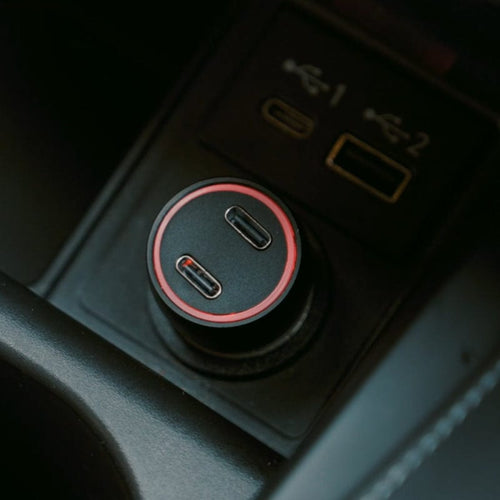 60W雙Type-C車用快充頭