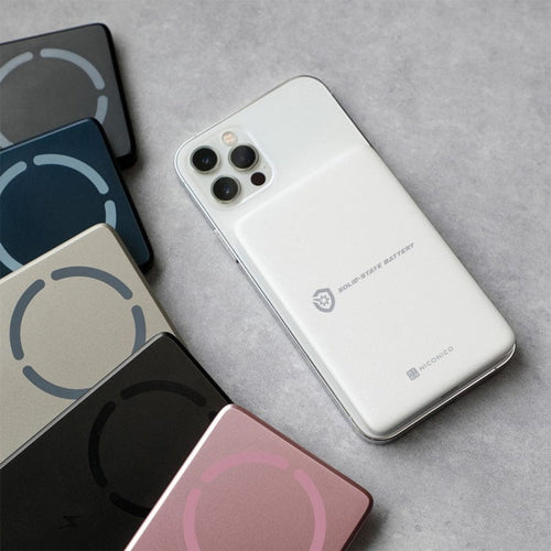 【贈送充電器組】Superthin固態防爆・磁吸行動電源5000mAh
