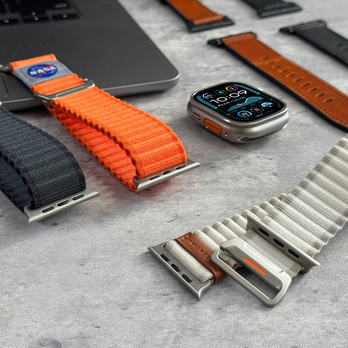 EDC-35 NASA探險家系列 Apple Watch 超彈力雙層尼龍透氣錶帶 (適用Ultra / Series 全系列)