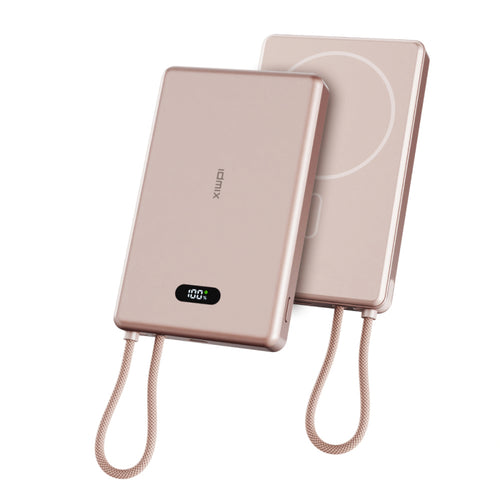 自帶USB-C線 磁吸無線充行動電源Q10L