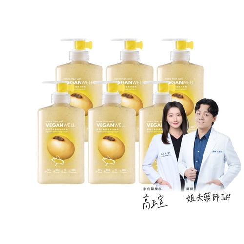 甜橙豆粕胺基酸洗碗精500mLx6瓶組
