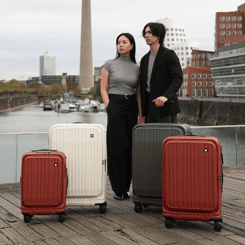 【預購】(29+26吋兩件組) BERMAS TOP 2.0升級版 上掀前開式煞車行李箱～贈送原廠盥洗包  (8色可選)