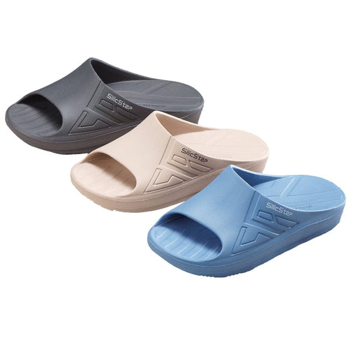 SilicStep 矽晶減塑環保足弓拖鞋  雙足減塑組