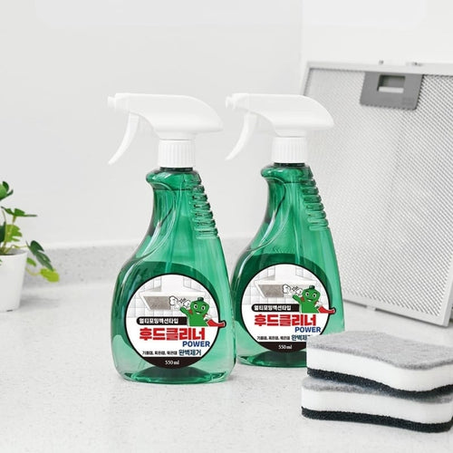 ［3瓶］橙香強效泡沫抽油煙機清潔劑550ml