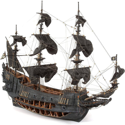 飛翔荷蘭人號與專屬顏料組 Flying Dutchman - 奧克爾精品木質模型船動手造 | 難易度 : 中