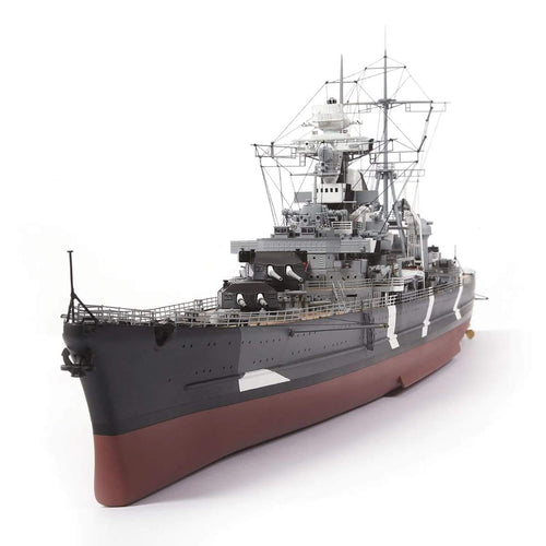 歐根親王號重巡洋艦 Prinz Eugen 與專屬顏料套組 - 奧克爾精品木質模型船動手造 | 難易度 : 高