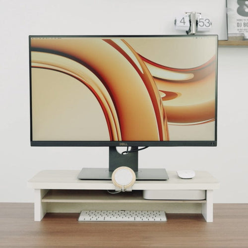 AirDesk 極淨・桌上架 全球首創收納即充電多功能收納桌架(30x120cm)