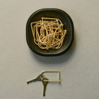 Wilson極簡金屬鑰匙圈 - 黃銅款 / 不鏽鋼款