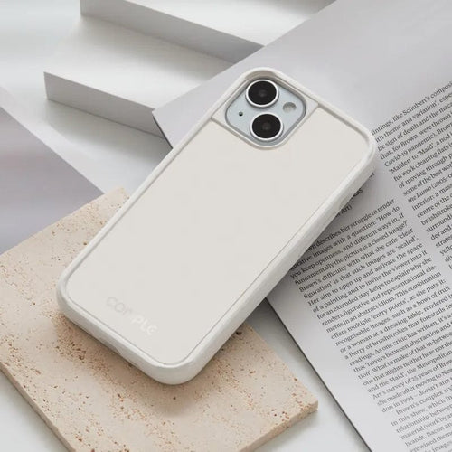 MagSafe 感應式卡槽防摔保護殼(黑/白/粉)｜iPhone 15 Plus 6.7 吋