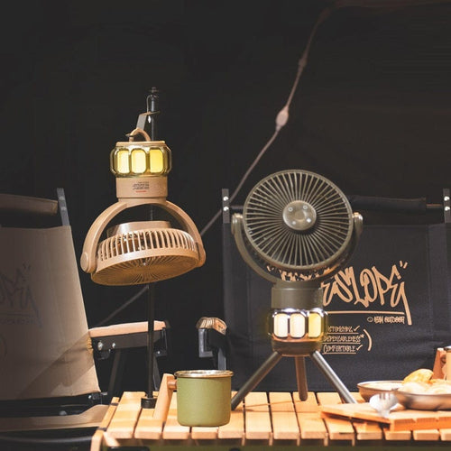 充電式露營隨行風扇(SDF-M77G/SDF-M77D)