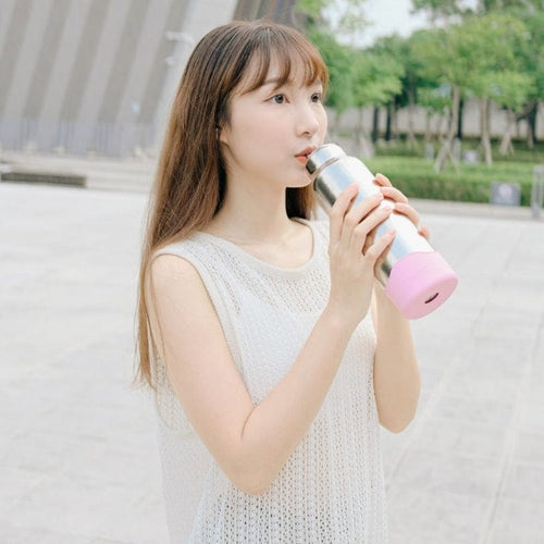 經典袋鼠純鈦保溫瓶 700ml (贈細吸管．吸管套．毛多多杯刷) 多色可選