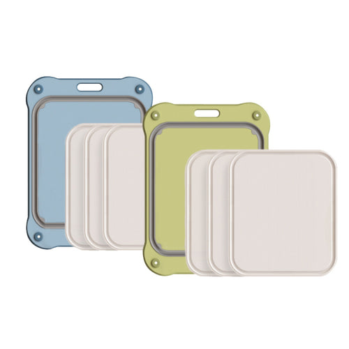 Click!扣扣砧板-可替換式抗菌砧板 一個抵N個 (兩大雙入組)