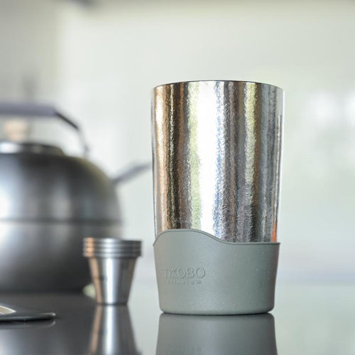 純鈦雙層真空 蛋形杯 480ml 單入 多色可選 / 咖啡杯 飲料杯 環保杯 隔熱杯 辦公室杯 水杯