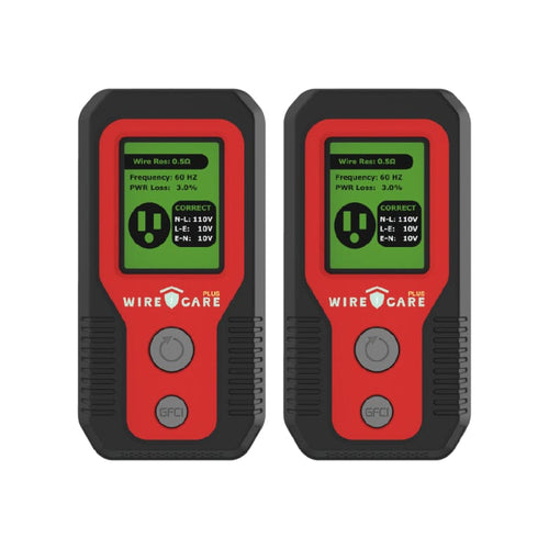 【特惠兩入組】WIRECARE PLUS 宅電防護員PLUS｜居家用電檢測｜多合一功能