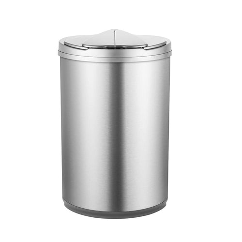 雙開不銹鋼感應垃圾桶47L(送果乾微波盤及切片器組)