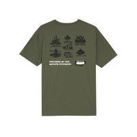 SCOUTS DIVISION TEE 短袖上衣 / STAPLE 聯名款 / 深綠色