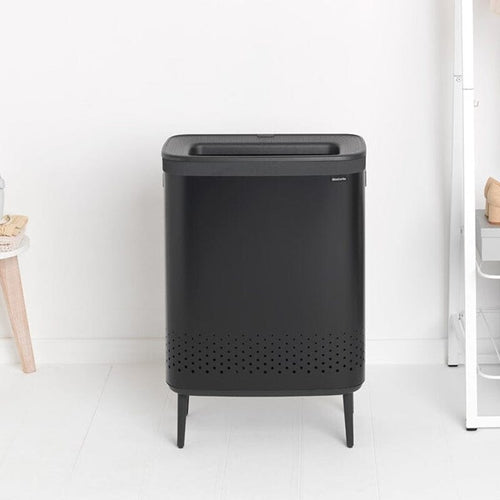 BO Laundry Bin Hi洗衣桶 2X45L-(純淨白/尊爵黑)