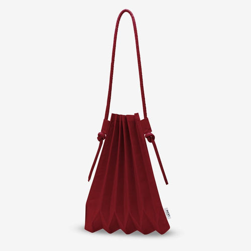 摺疊肩背包 - 繩結款