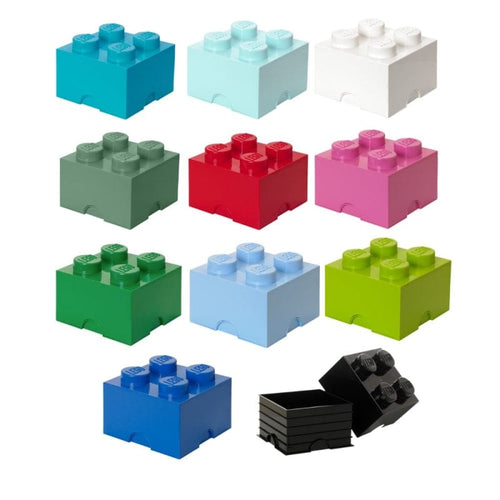 LEGO樂高四凸收納盒 (多色可選)